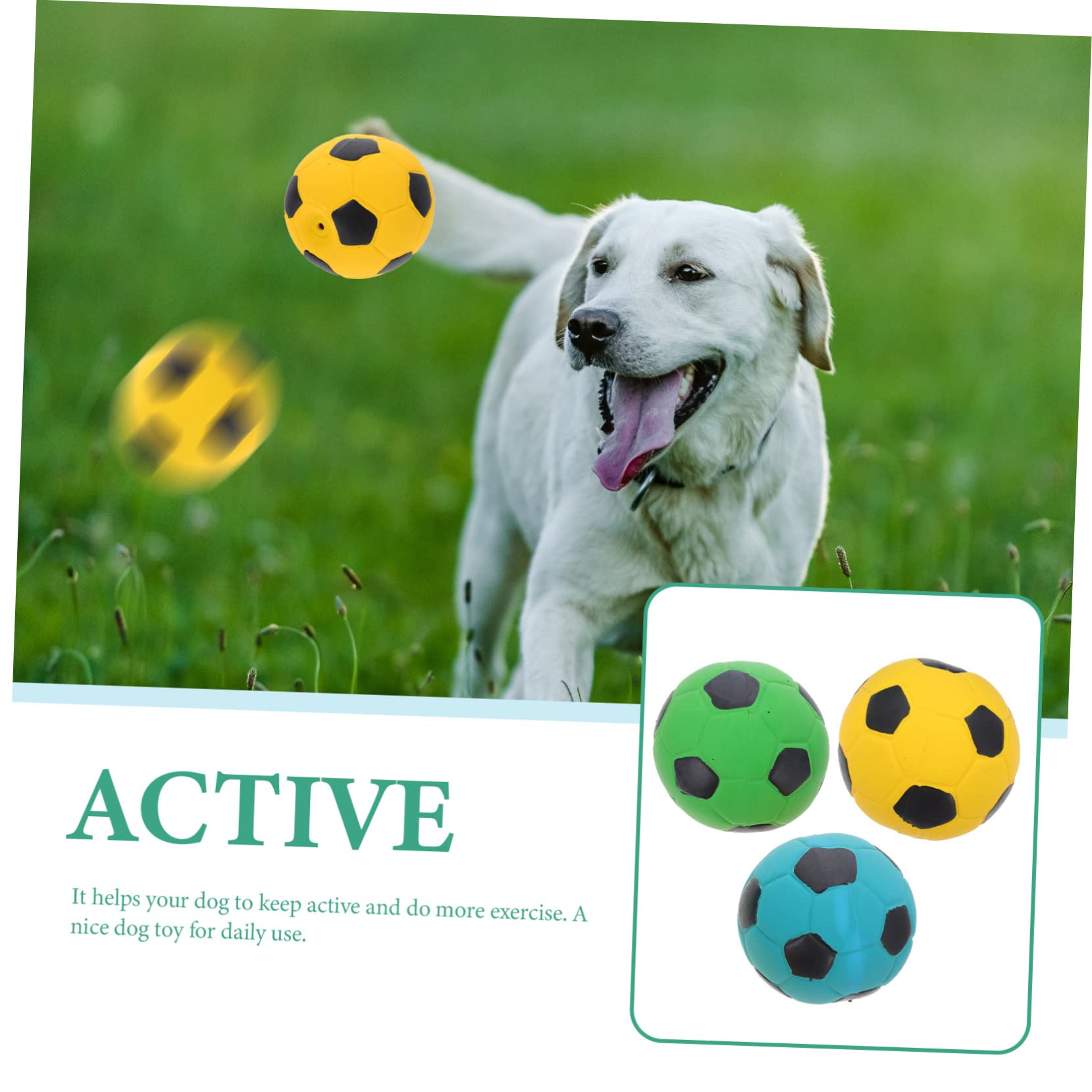 INOOMP 12stücke Hunde Spielzeug Fußballförmiges Kauspielzeug Aus Hochwertigem Interaktives Beschäftigungsspielzeug Für Kleine Und Große Hunde Zur Zahnpflege Und Stressreduktion