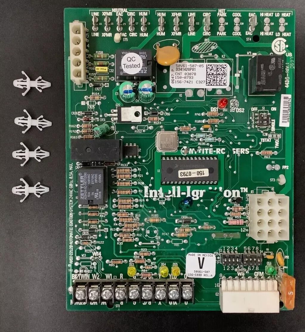 Replacement for Trane D341420P01 Gas Furnace Control Board for 50V61-507 HVAC OEM