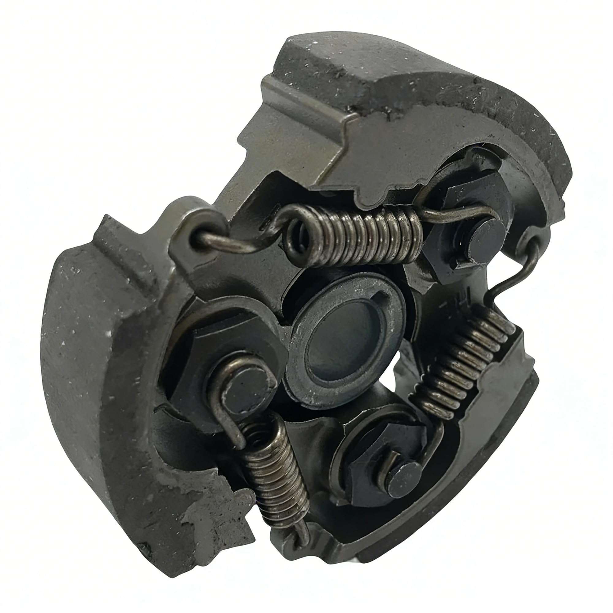 Conjunto de Almohadilla Zapata Embrague 75mm Apto for Motores Motor desbrozadora 1E40F-6 NB411BC411 CG411 43CC 47cc 49cc