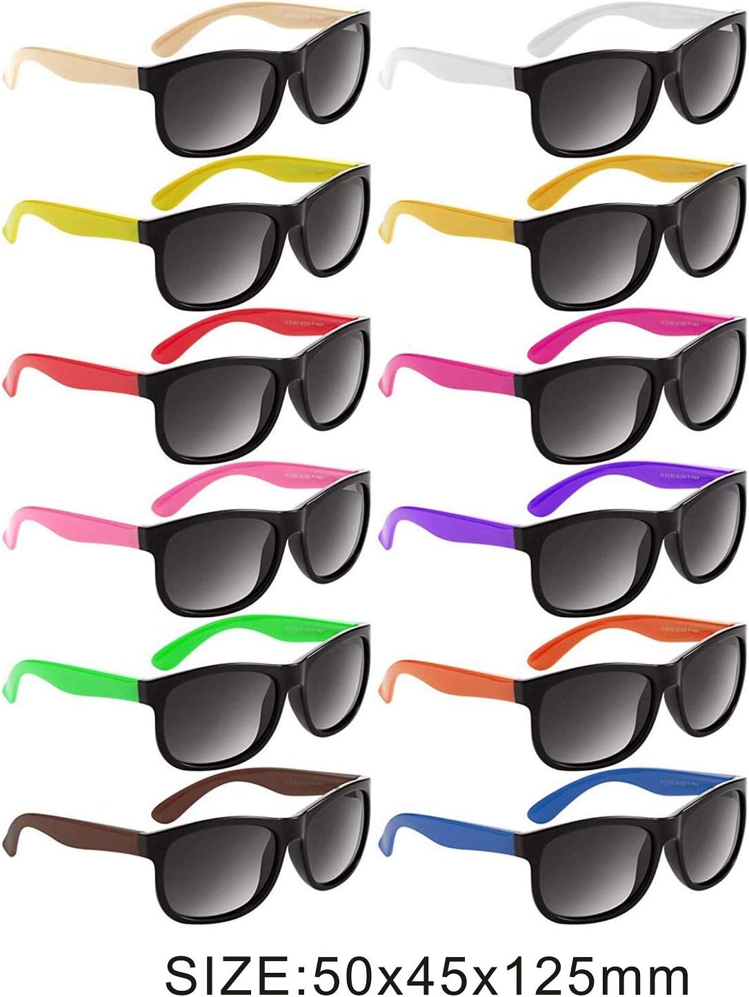 Neon retro sunglasses Clearance