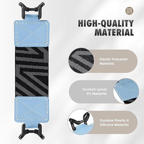 Miniatura 63 de MoKo Correa de mano de seguridad para Kindle eReaders Fire de 6 a 8 pulgadas, Kindle/Kobo/Voyaga/Lenovo/Sony Kindle E-Book, correa de mano versátil