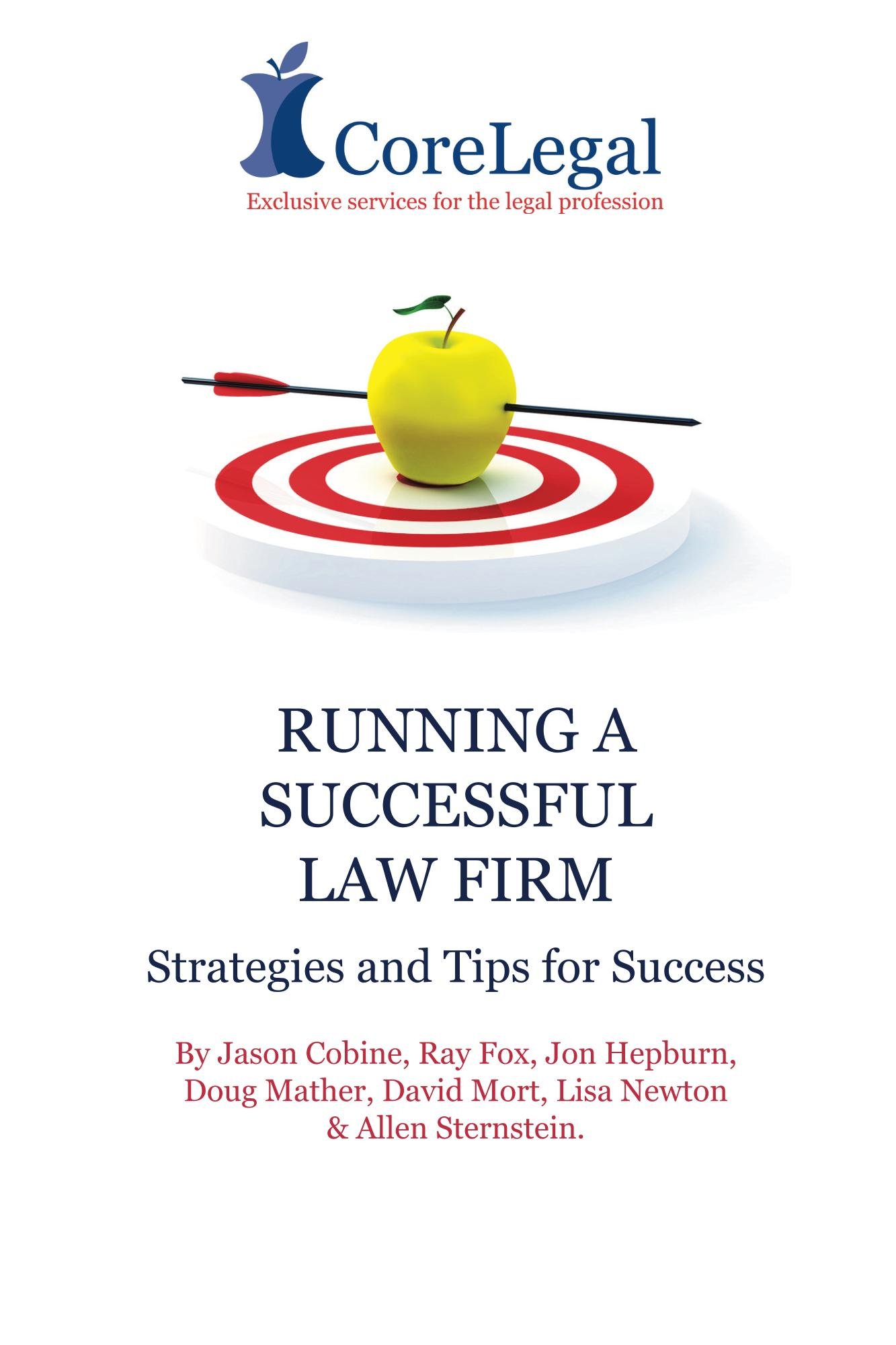 Running A Successful Law Firm