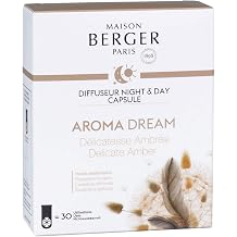 MAISON BERGER - Night & Day Fragrance Diffuser Capsule - Optimize Your Wake-up Experience - Scented Ready-to-use Capsule Aroma Dream