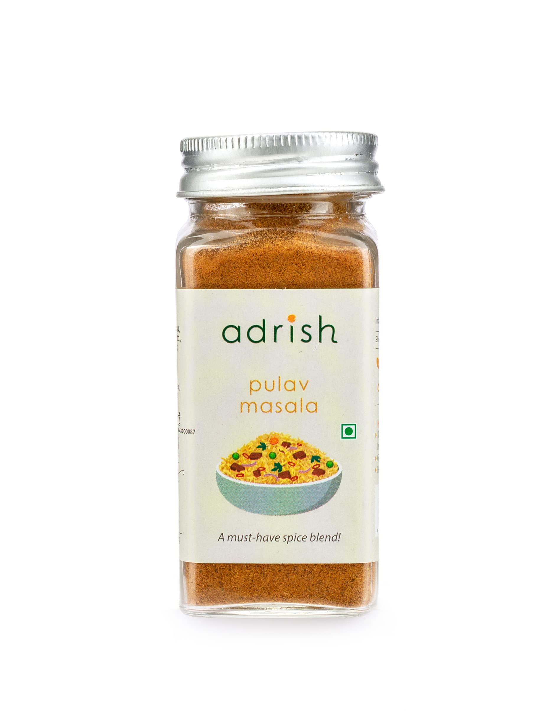 Adrish Zerowaste Organic Pulav Masala 50gm (B0BR25BZD6) Amazon Price History, Amazon Price Tracker