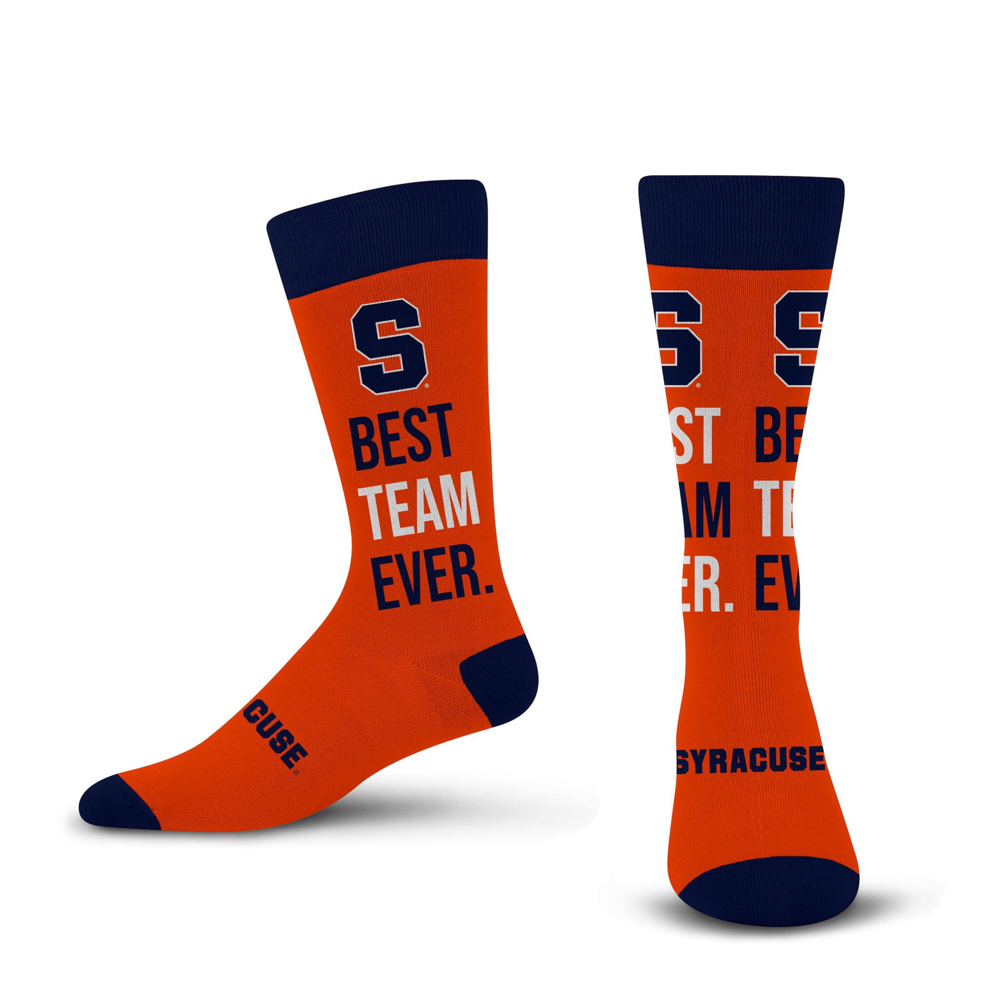 For Bare Feet Best Team Ever Crew Sock NCAA