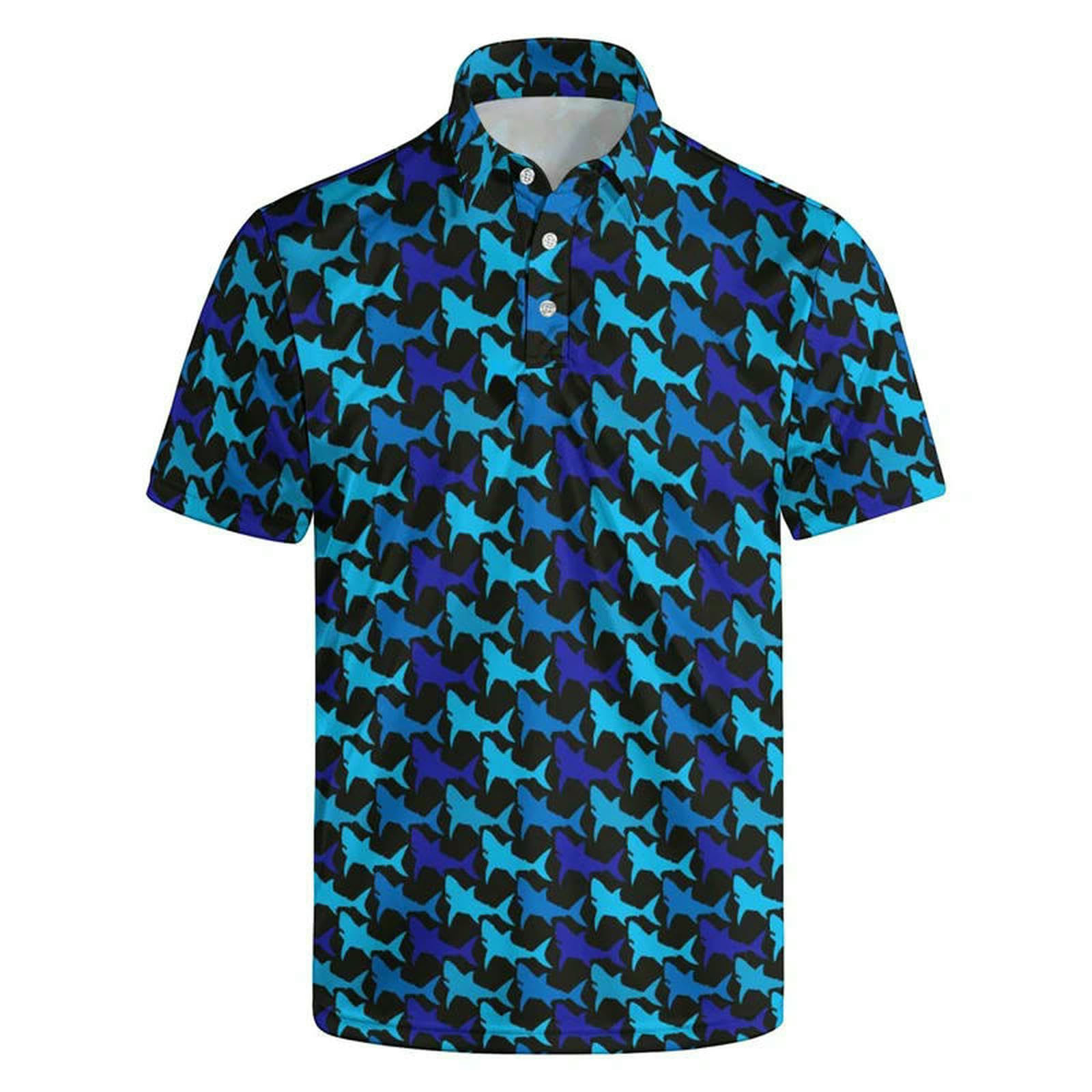 Męski T-shirt z nadrukiem 3D, koszulka męska na lato, tropikalne rośliny, grafika, krótkie rękawy, t-shirty, topy, casualowe guziki, revers, Tees-a--140 (9-10 t)