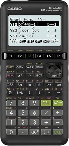 Miniatura 5 de Calculadora gráfica a color Casio blanco y negro 721 Ancho 1032 Largo 25 FX-CG-50-L-IH