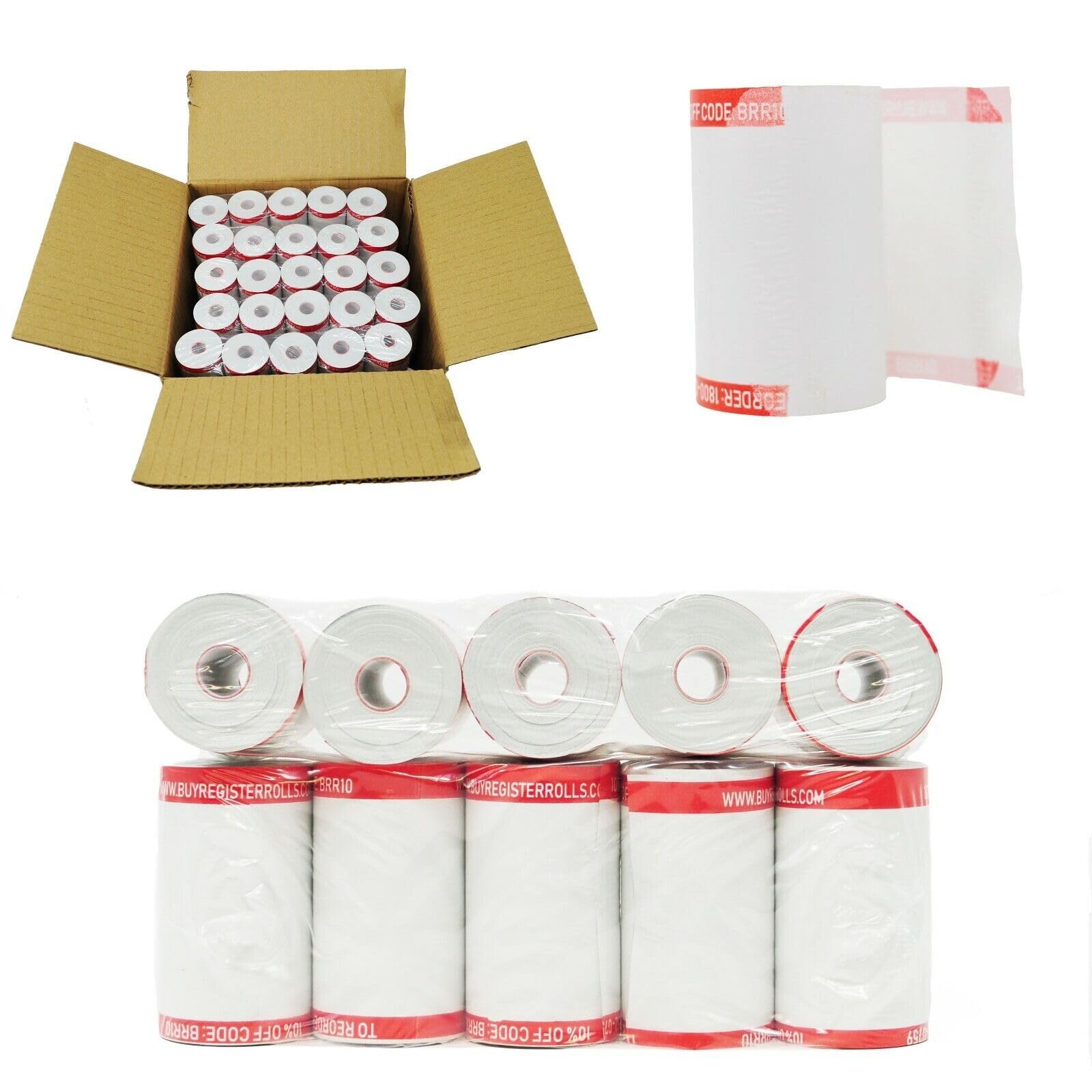 レジスターロール紙 Amazon.co.jp: RegisterRolls(レジスターロール) 2 1/4 x 50