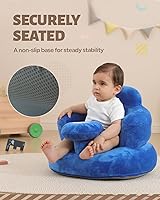 Vista 62 de Asiento inflable para bebés de 3 a 36 meses, silla de bebé con bomba de aire integrada, asiento de piso para bebé, asiento Bumbo para aprender a