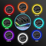 4-in-1 Magnetic Charging Dock Compatible with Switch 2 Controllers – Fast USB-C Charger with LED Indicators, Wall-Mountable Compact Charging Station