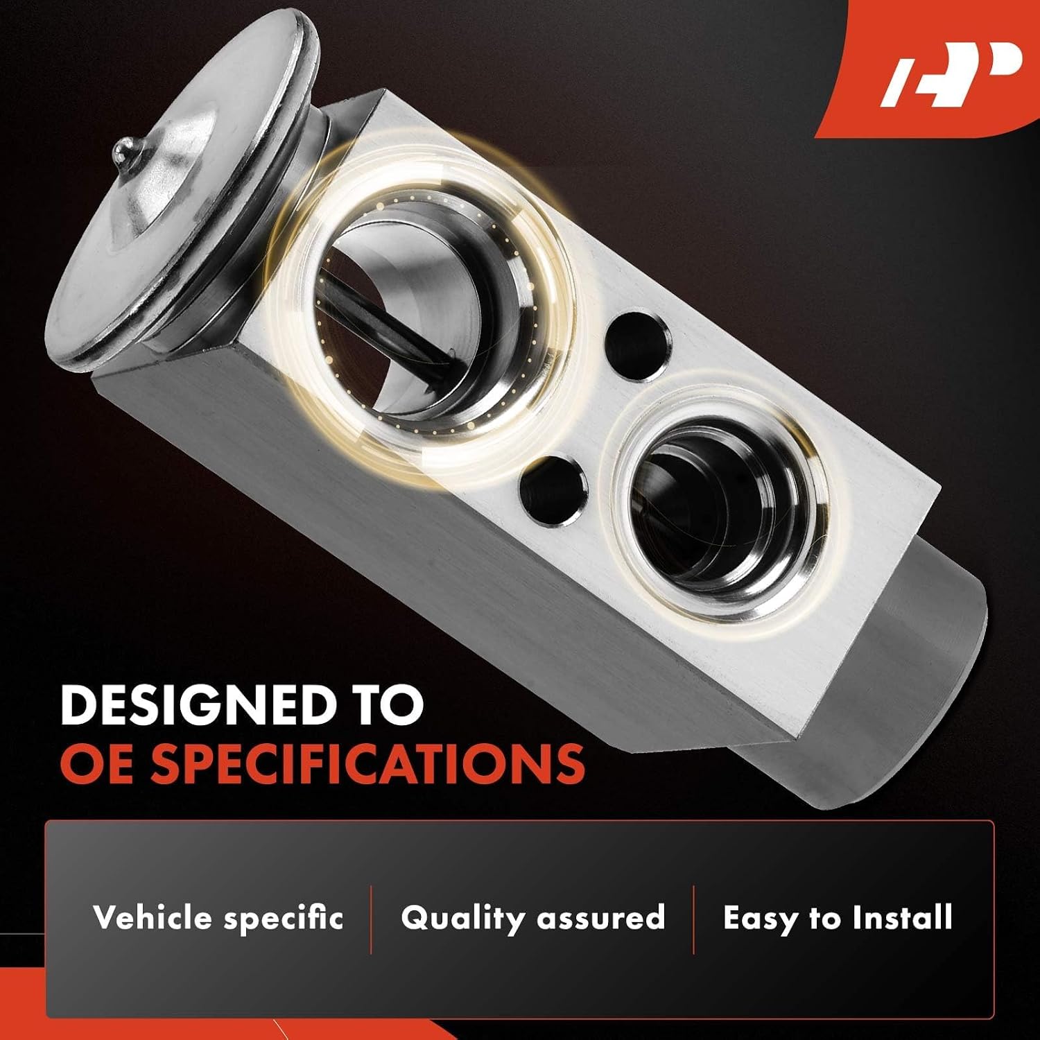 A-Premium AC Expansion Valve Compatible with Land Rover Discovery Sport 2015-2019 2.0L, Range Rover Evoque 2012-2019 2.0L, LR2 2013-2015 2.0L, LR2 2008-2012 3.2L