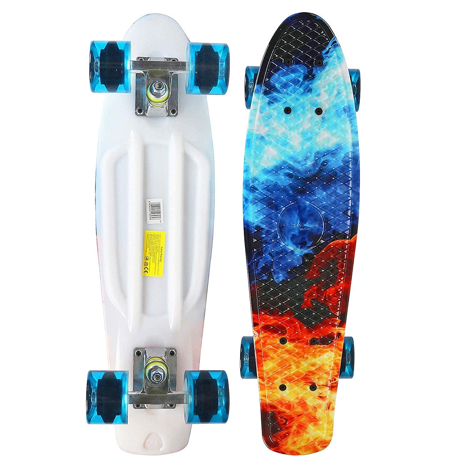 Heavy Duty Infinite 22" X 6" Skateboard (Color & Design May Vary)