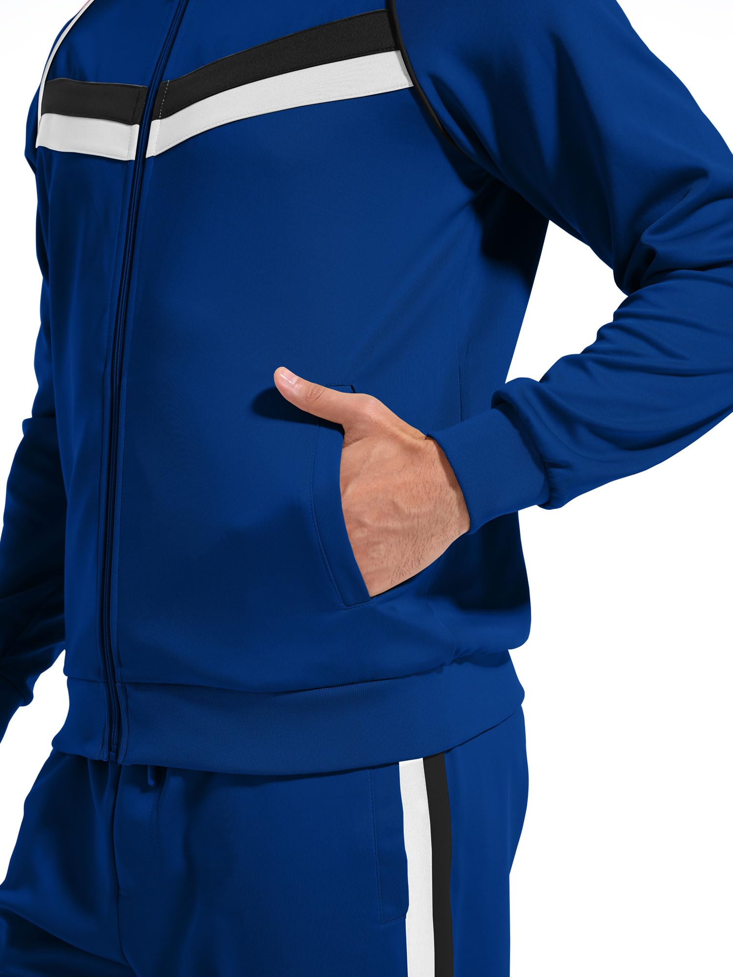 W JIANWANG Chándal para Hombre (Pack de 2)