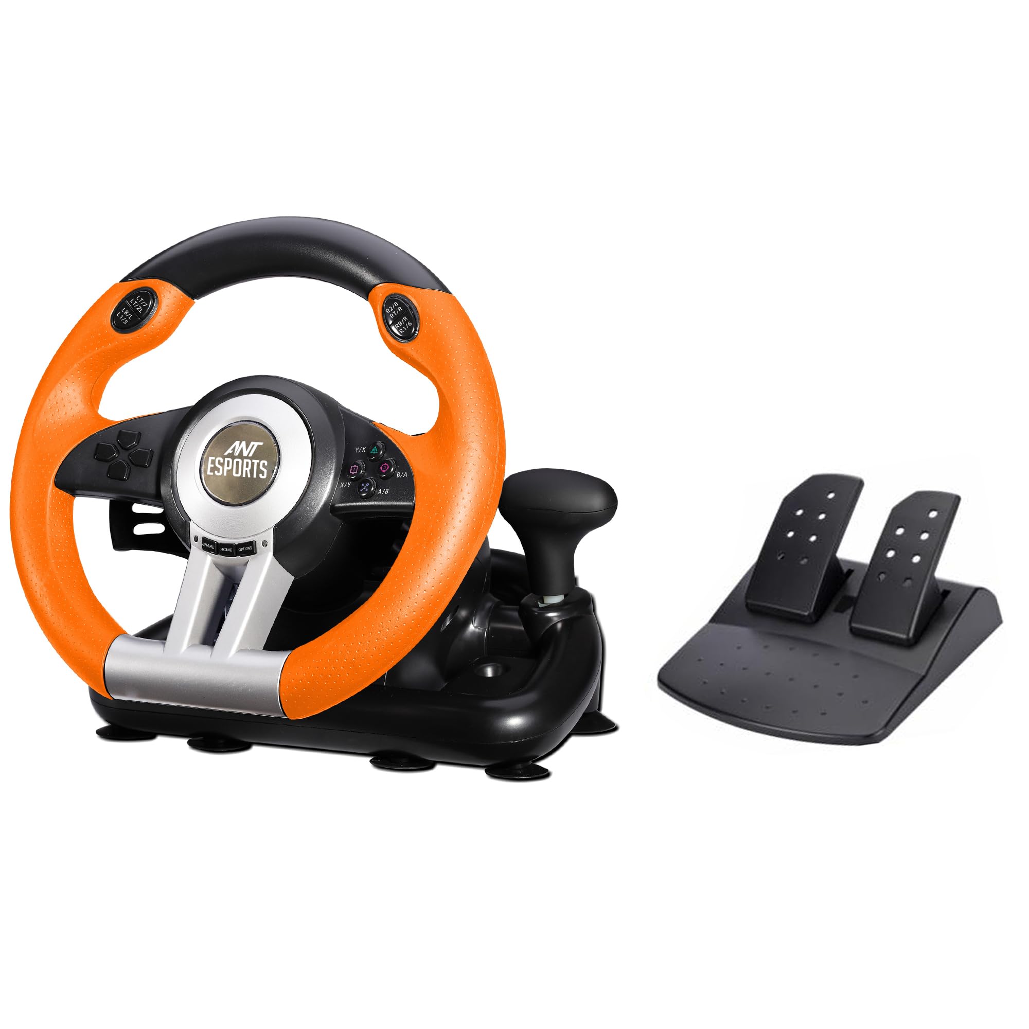 Ant Esports GW V3 PC Steering Wheel 270° Degree Vibration Gaming Steering Wheel with Shifter and Pedal for PC, Xbox Series X|S, Xbox One.-image-44