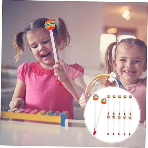 Miniatura 9 de ERINGOGO 24 pcs drumstick drum sticks percussion instrument musical instruments for adults instrumentos musicales para adultos colored rhythm sticks