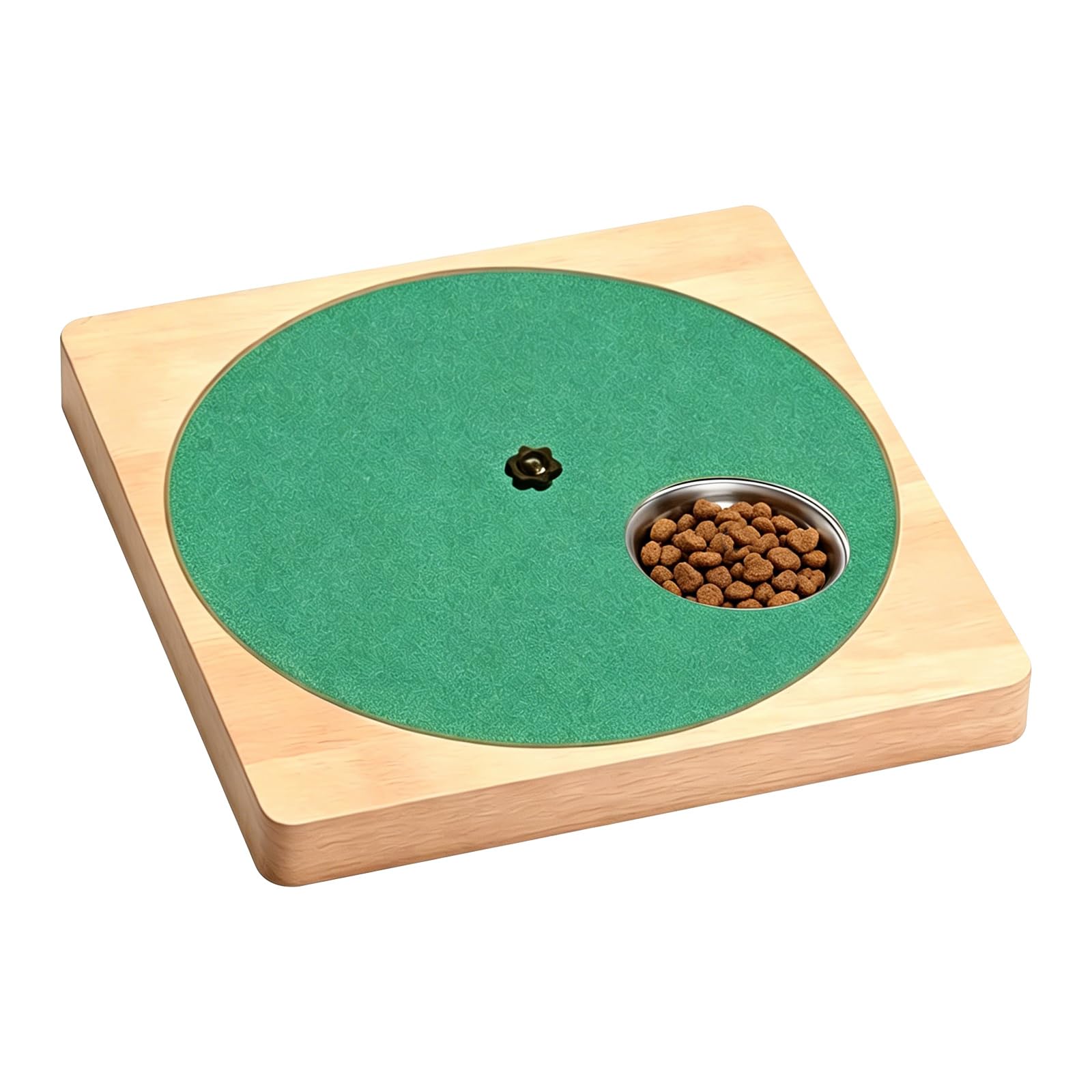 Planche à ongles pour chien en bois avec disque de ponçage rotatif
