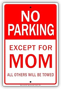 "No Truck Parking" Schild 30,5x20,3cm - Aluminium Für Außenbereich