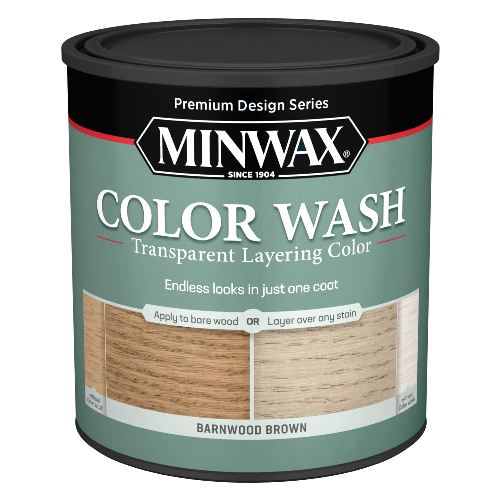 Minwax 404140000 Wash Transparent Layering Color, Barnwood
