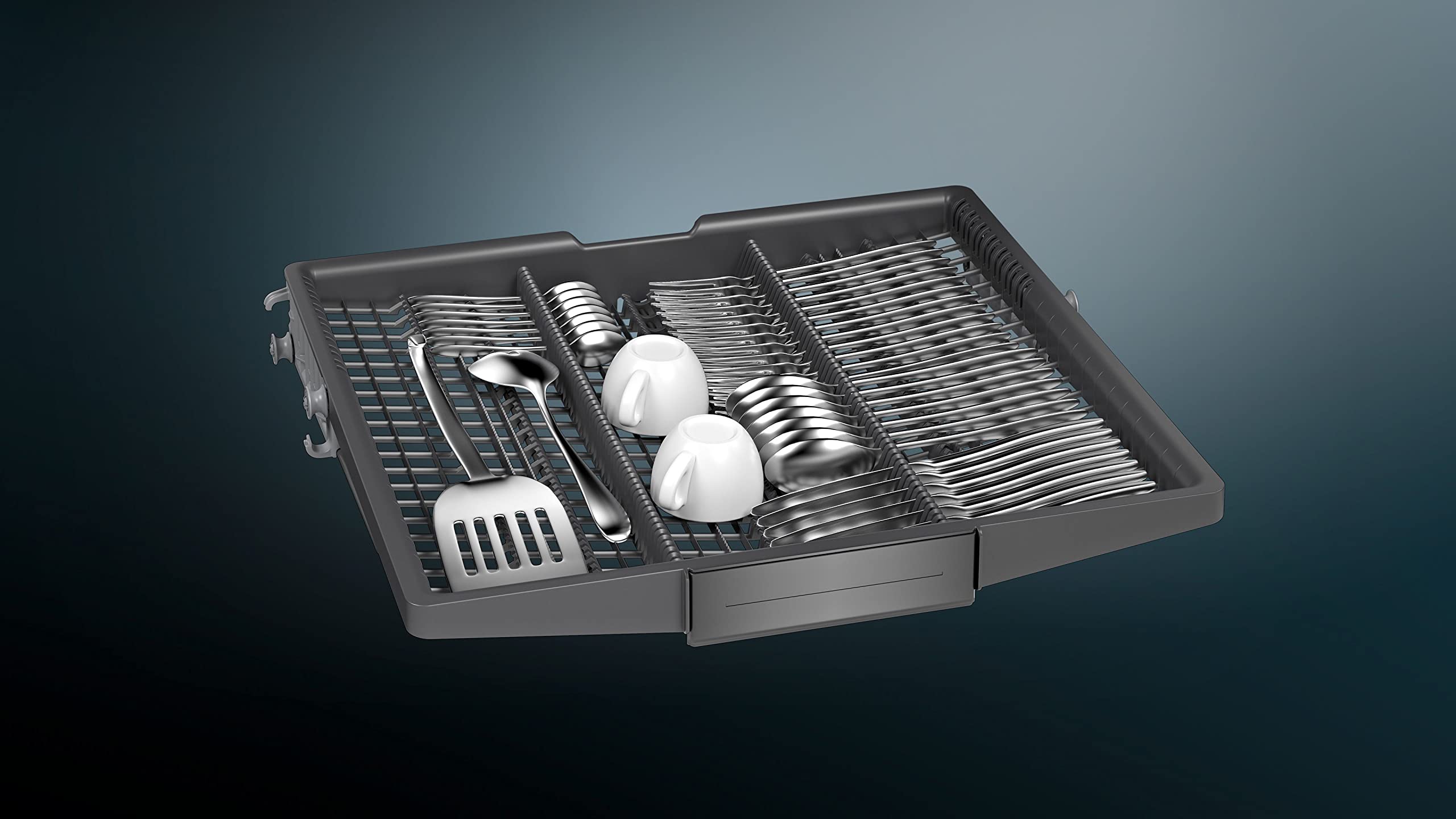 Siemens iQ500 SX65EX07CE Geschirrspüler Vollintegriert XXL Besteckschublade AquaStop VarioSpeed