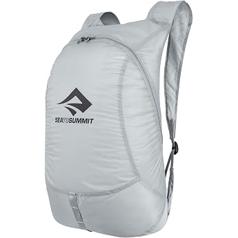 Sea to Summit - Ultra-Sil Daypack - Water Resistant & Ultralight Backpack - Cordura Fabric 30D - Egg Size Pack Sack - 2-Way Zip - For Travel