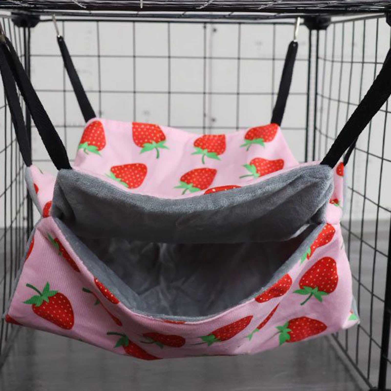 Hängematte für Kleintiere Waschbares, hautfreundliches Haustierkäfigzubehör