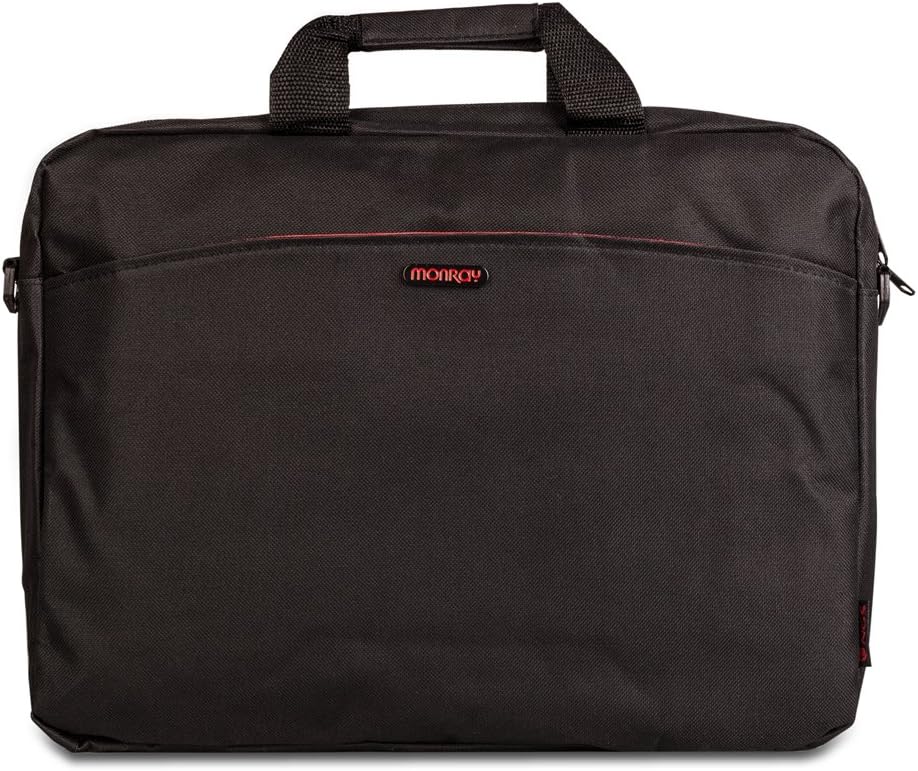 NGS MONRAY ENTERPRISE - Nylon Laptop Bag for 15,6" Computer. Sturdy and Light Laptop Bussiness Bag with Compartments and Pockets for Documents and Peripherals