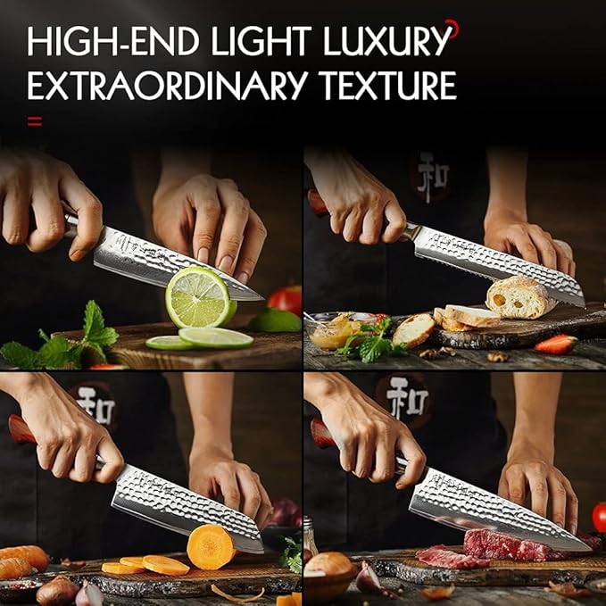 Set Cuchillos Cocina 7 Piezas Acero Inoxidable Base miniatura 5