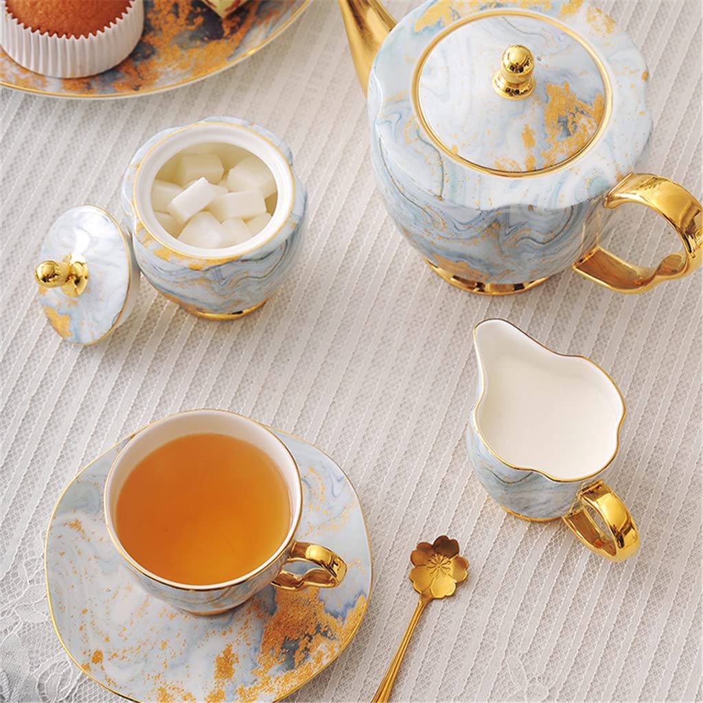 Brytyjska Elegancka Herbata Zestaw ceramicznych filiżanki kawy zestaw kubek kawy spodek zestaw herbaty kubek czajniczek zestaw kawy zestaw