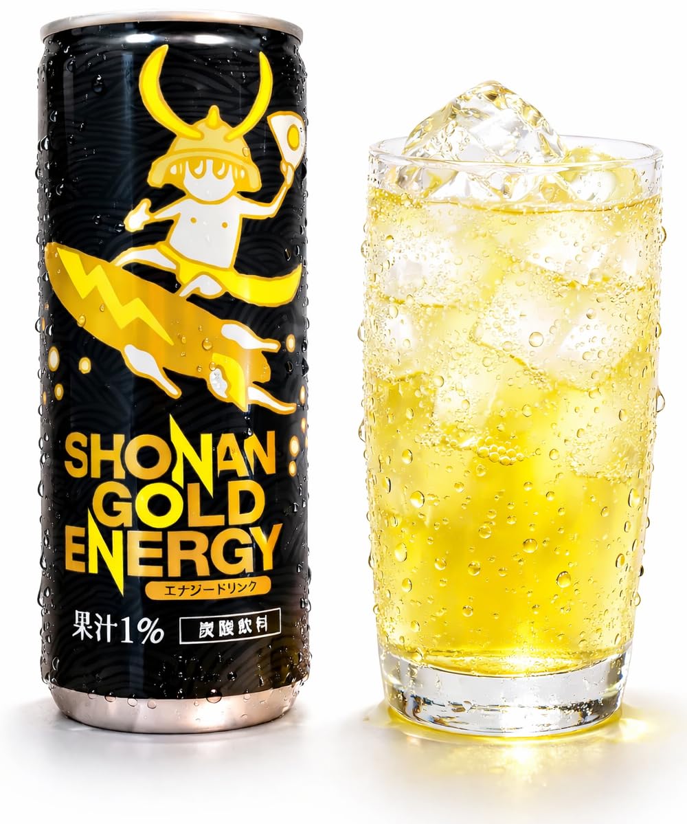 Amazon.co.jp: 湘南ゴールドエナジードリンク 250ml x 6 王道系