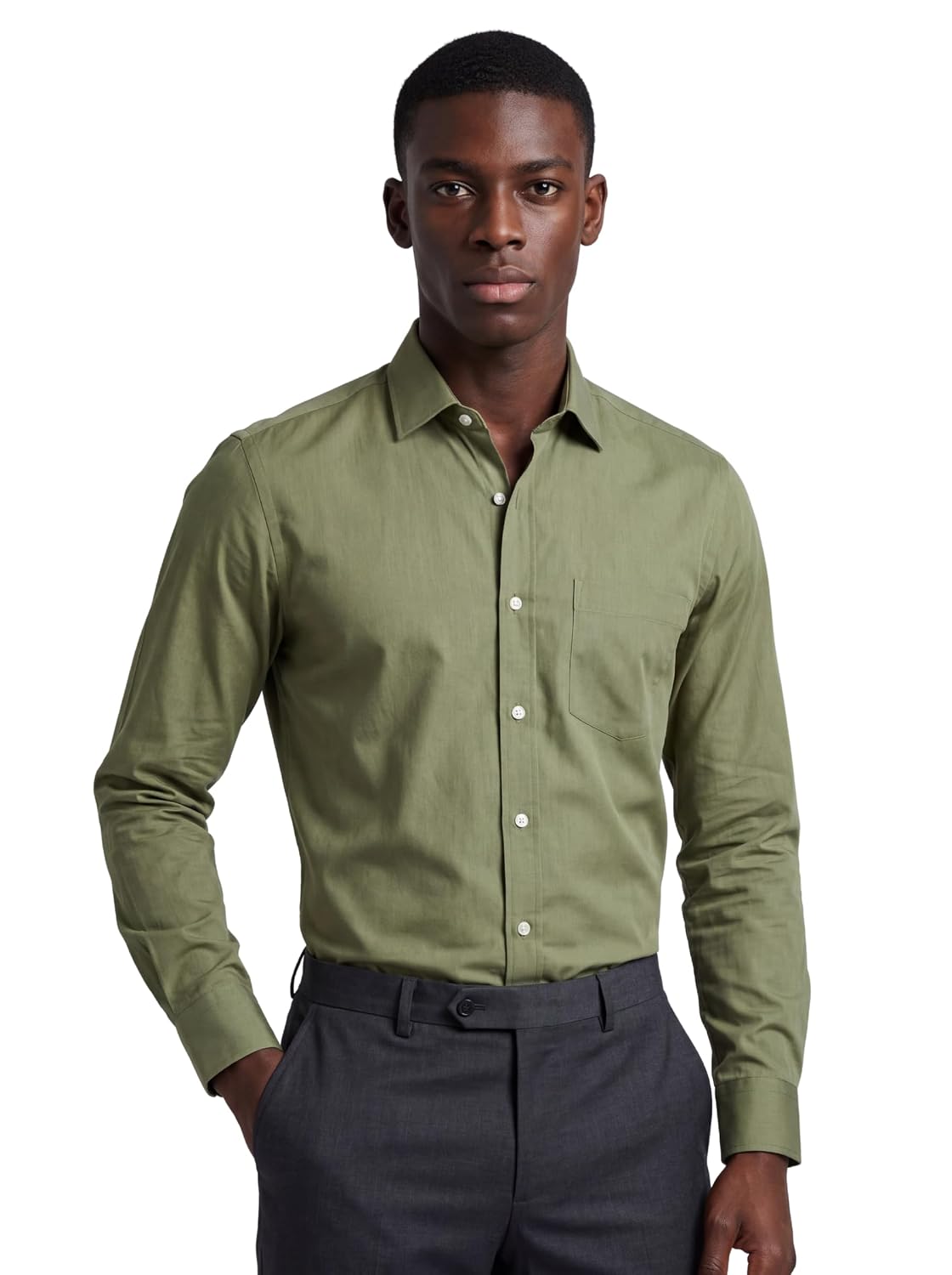 INKAST Men’s Cotton Blend Plain Formal Shirt | Full Sleeves Solid Shirts| Straight Regular Fit | Office and Regular Wear - Review, Price and Buying Guide