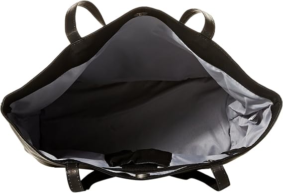 Piel Leather Tote, Black, One Size