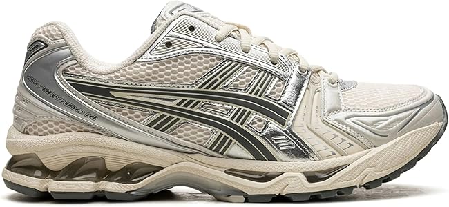Amazon.co.jp: Asics GEL-Kayano 14 Birch/Dark Pewter Sneakers 24.5