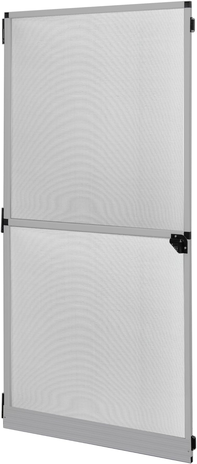 jarolift Profi Line Hinged Door Fly Screen 120 x 220 cm (W x H), Cut to Size, Silver
