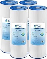 Vista 1 de Tier1 Cartucho de filtro para piscina y spa, paquete de 4 Reemplazo para Dynamic 17-2327, Pleatco PRB25-IN, 817-2500, R173429, Unicel C-4326 y más