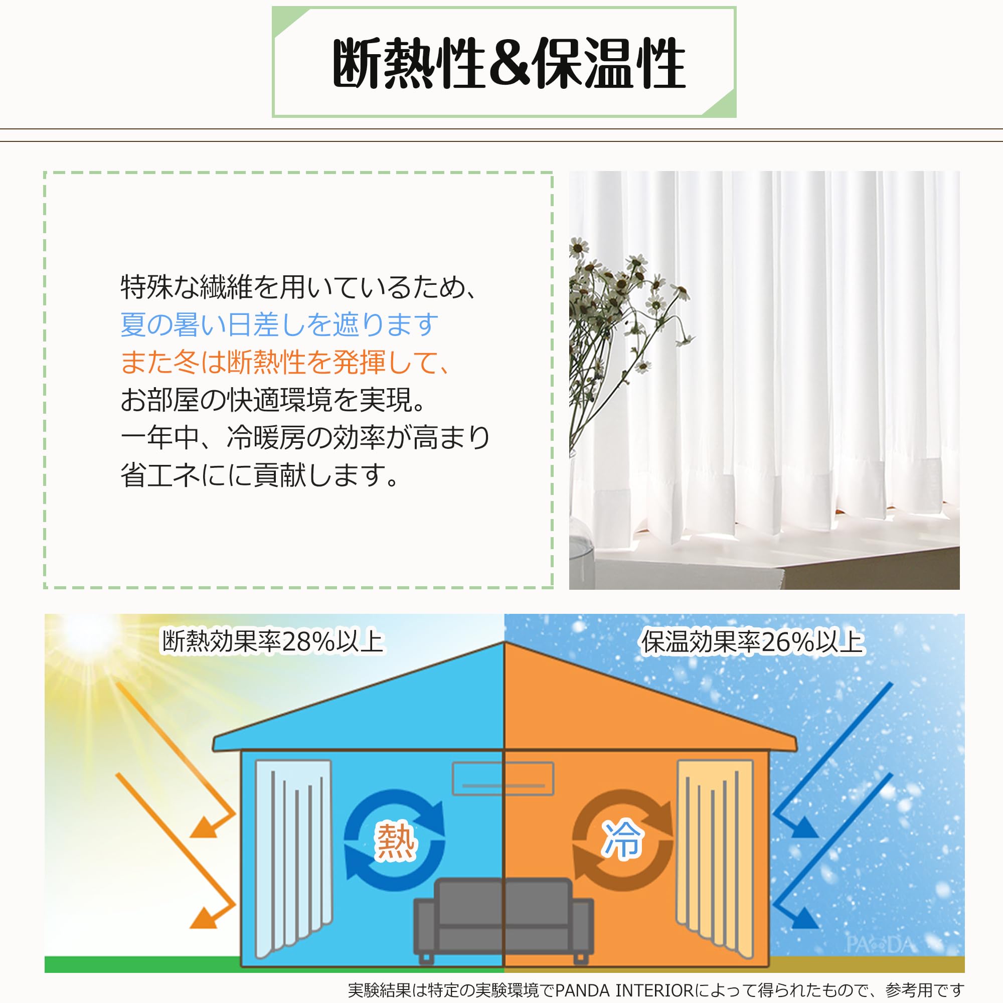 Panda　レースカーテン　プレーン　2セット Amazon｜PANDA INTERIOR レースカーテン 2枚組 遮光 ミラー uvカット