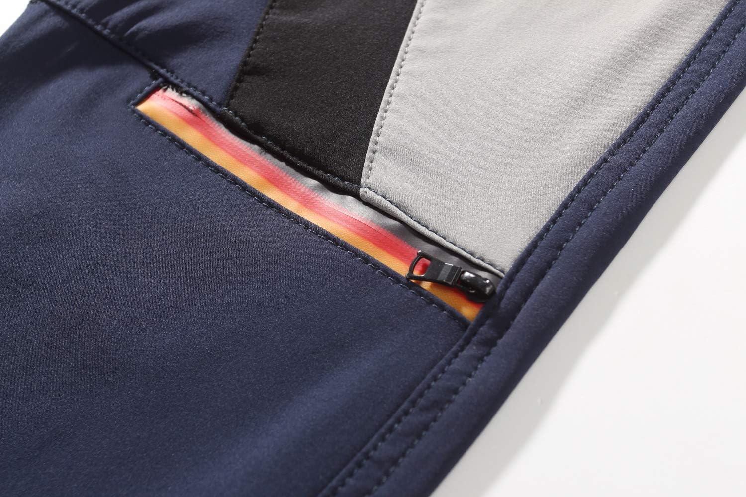 Camii Mia-Fleece-Lined-Hiking-Pants-for-Women-Outdoor Ski Snow Pants Slim Waterproof Windproof Water Resistant