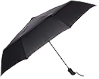 Round Travel Umbrella for Rain, Wind-proof Compact Umbrella with Wind Vent, Auto Open/Close, Strong Alloy Steel Frame, Compact Size for Backpacks/Handbags (11