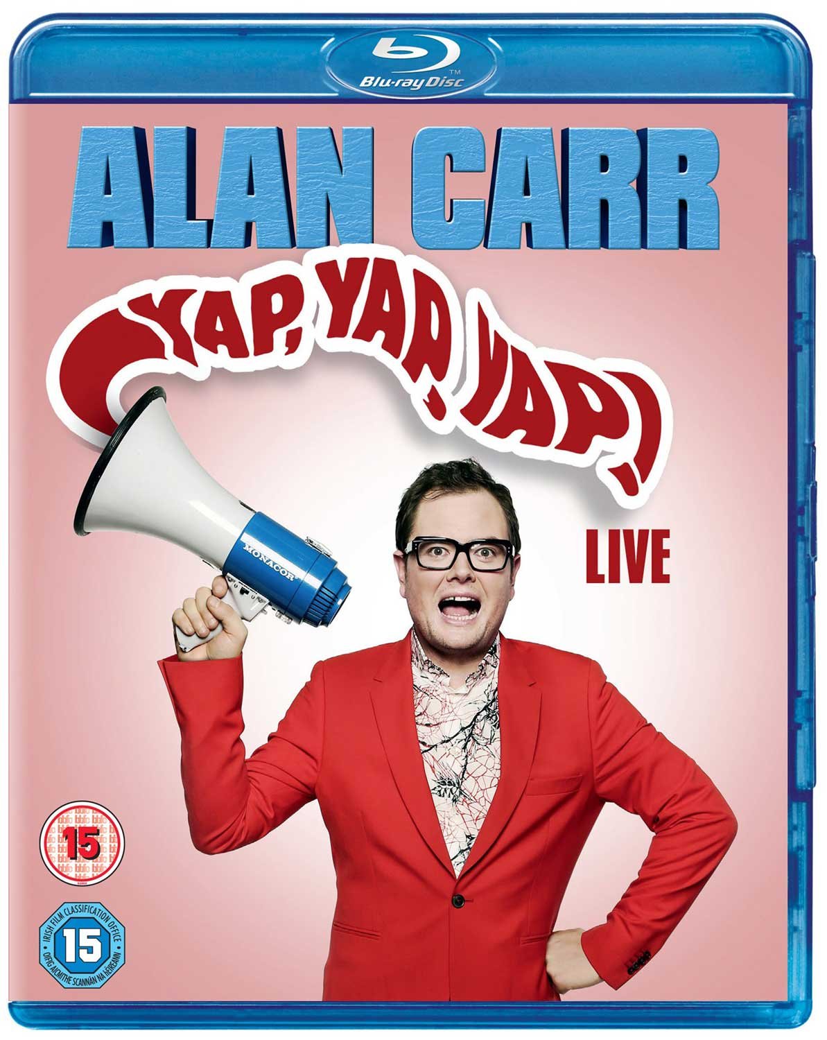 Alan Carr Yap Yap Yap Blu-ray Reino Unido monologo de comedia stand-up original en directo