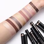 LANGMANNI 8Pcs Set cadeau de bâton de paupière, crème douce lisse avec la terre mate & Couleurs métalliques, imperméables & Longue durée, Beauté & Soins personnels Eye Shadow Stick pour maquillage quotidien & Occasions spéciales (#B)