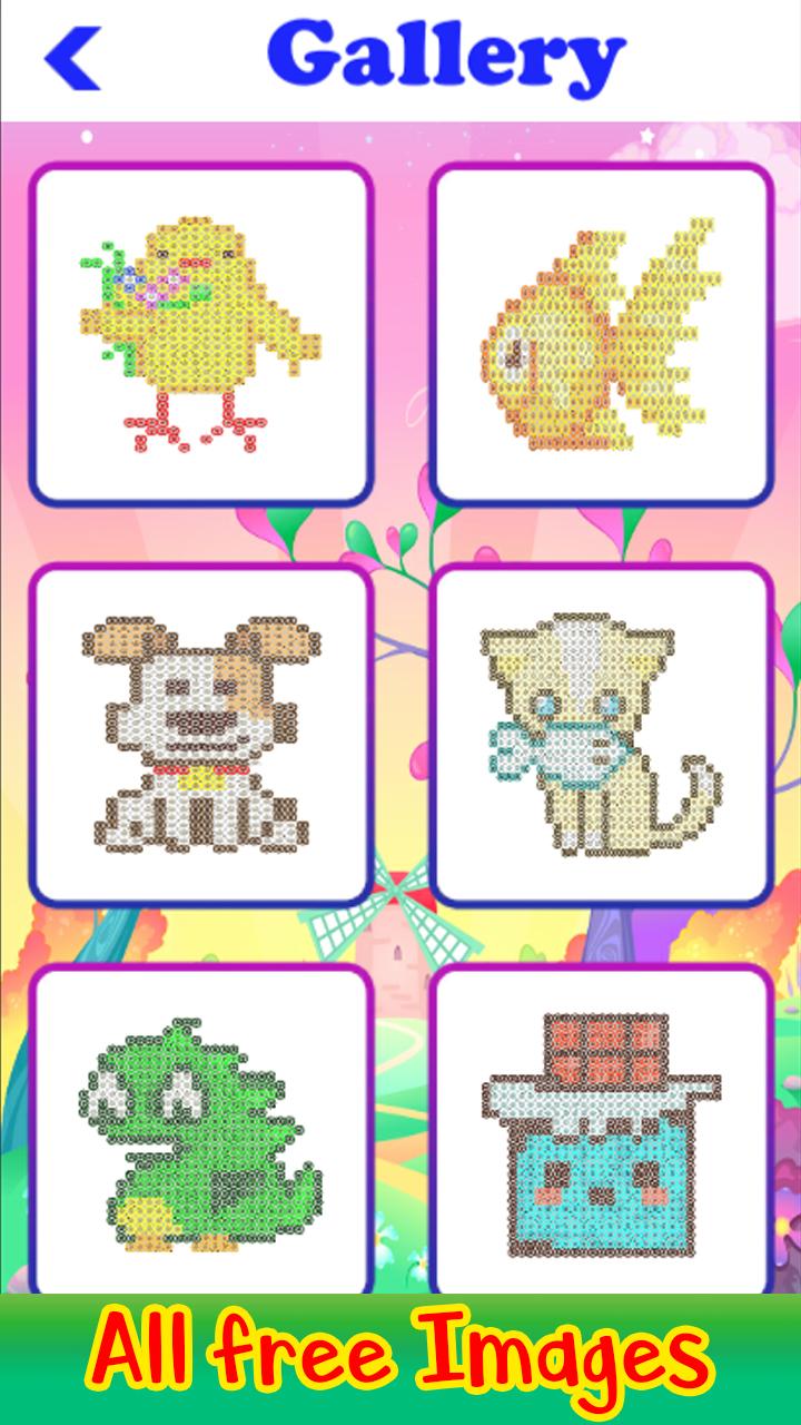 Hama Beads Art Master Color by Number Crafting, Mosaic Coloring