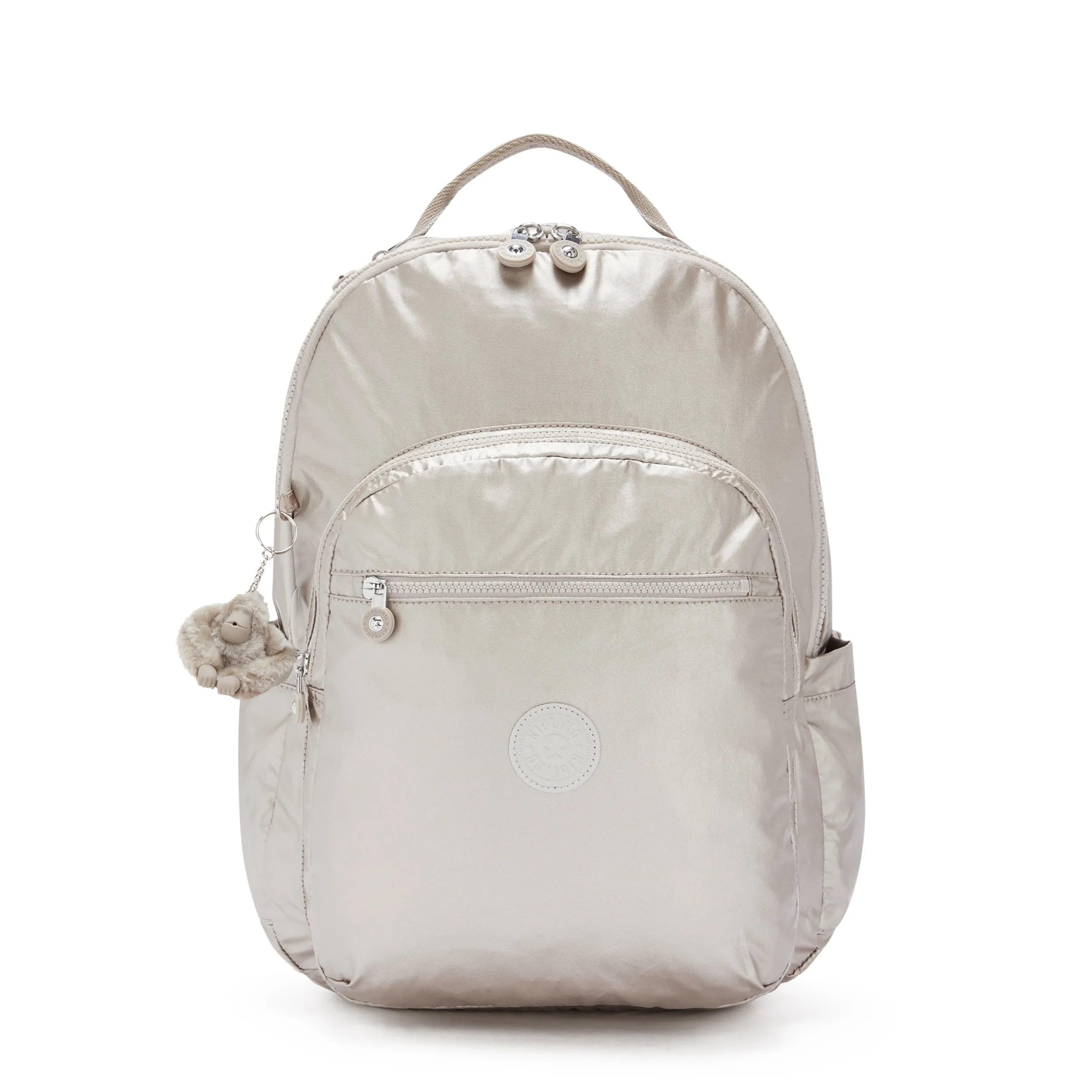 Kipling Women's Seoul 15" Laptop Backpack, Durable, Roomy with Padded Shoulder Straps, Built-In Protective Sleeve — view 77