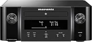 Marantz M-CR612 Network CD Receiver | Wi-Fi, Bluetooth, AirPlay 2 & HEOS Connectivity | AM/FM Tuner, CD Player, Unlimited Music Streaming | Compatible with Amazon Alexa | Black