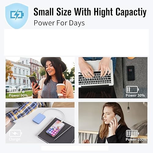 Miniatura 7 de VANYUST Portable Charger 5000mAh,3A Power Bank for iPhone 14 13 12 11 Samsung S22 S21 iPad etc.