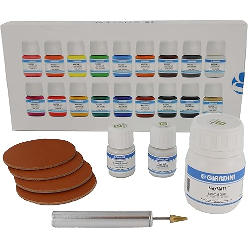 Leather Edge Paint Starter Kit, 6 pc Set