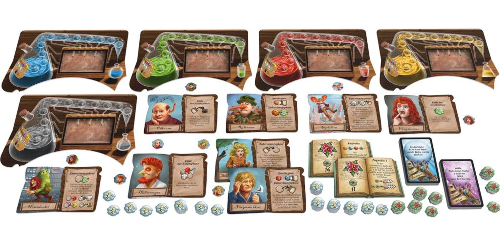 Schmidt Spiele 88401 Charlatans Megabox, Gra strategiczna