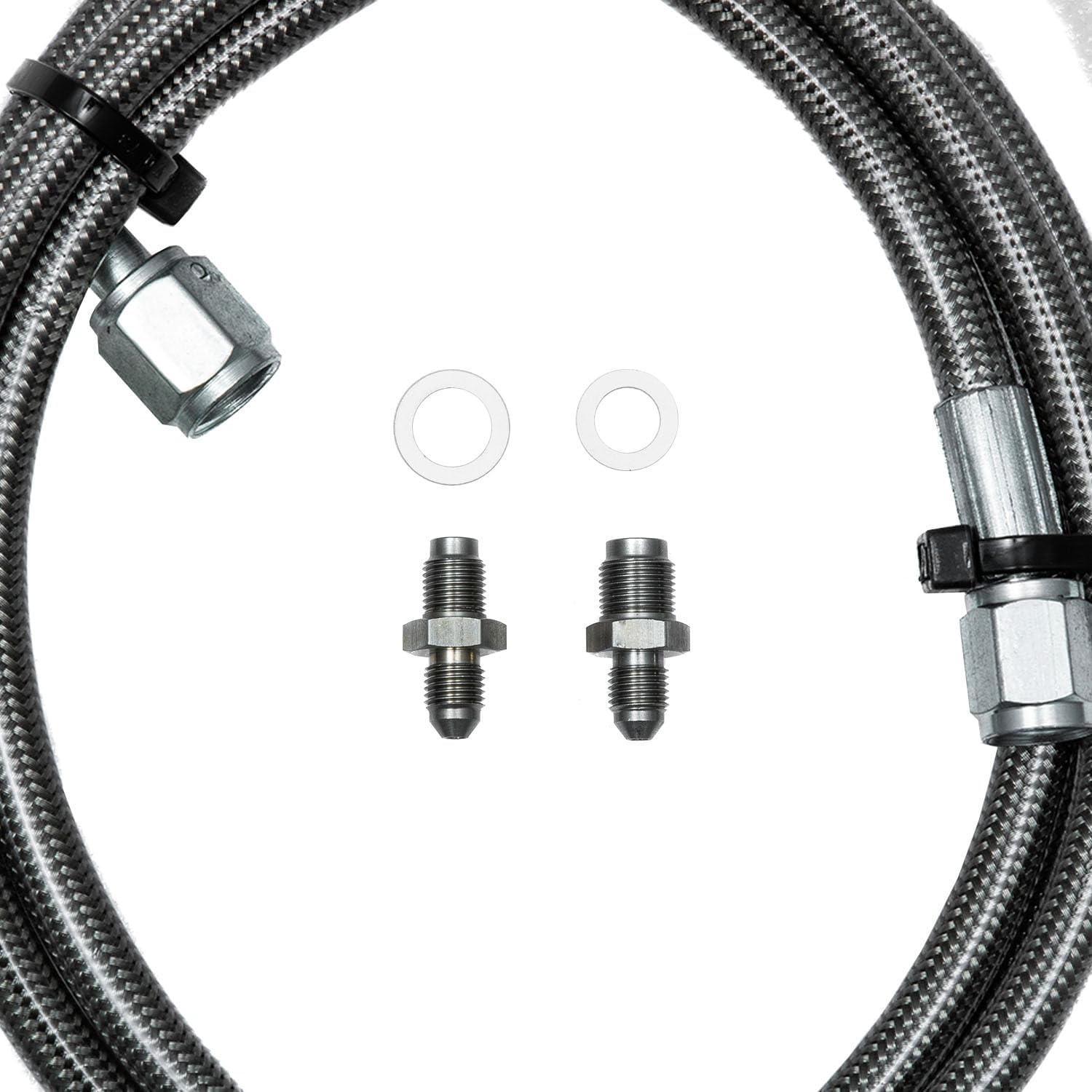 Stainless Steel Clutch Line Kit For 1990 1991 1992 1993 1994 1995 1996 1997 1998 1999 2000 2001 2002 2003 2004 2005 Mazda Miata 1.6L 1.8L
