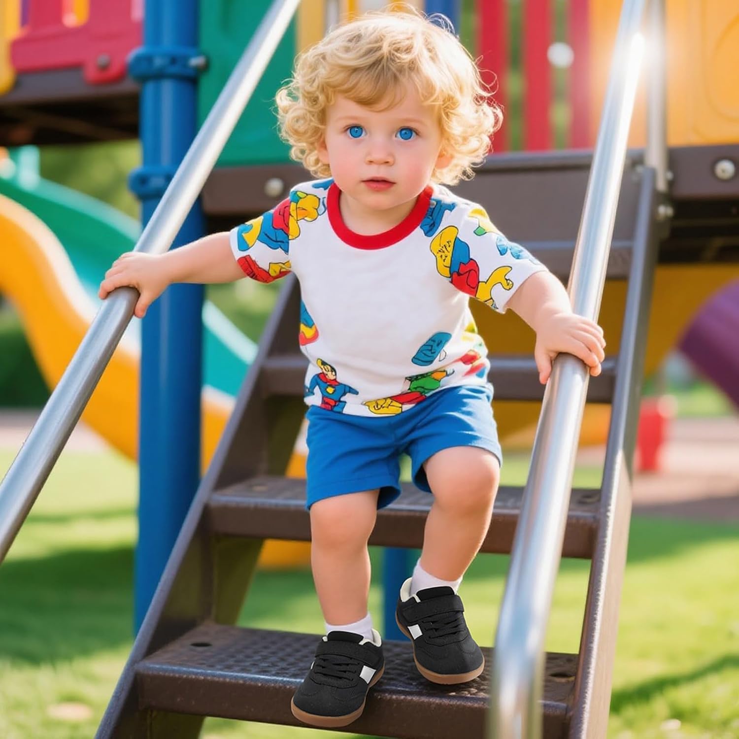 Kxsoi Toddler Shoes Zero Drop Minimalist Sneakers for Toddler/Little Kid Barefoot Slip on Tennis Shoes for Kids Boys Girls - Image 2