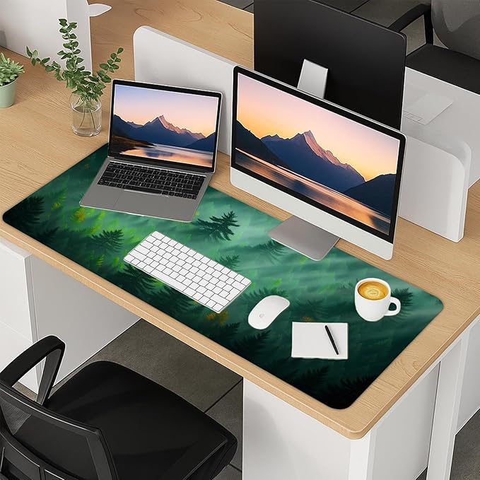 Alfombrilla Britimes Green Forest 31.5x15.7 Pulgadas Antideslizante miniatura 5