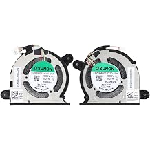 CPU+GPU Cooling Fan for DELL XPS 13 9300 9310 P117G 0WX28K 0FRK0V | Replacement WX28K EG50040S1-CI40-S9A DC28000ONSL FRK0V EG50040S1-CI30-S9A DC28000OOSL DC5V 0.27A