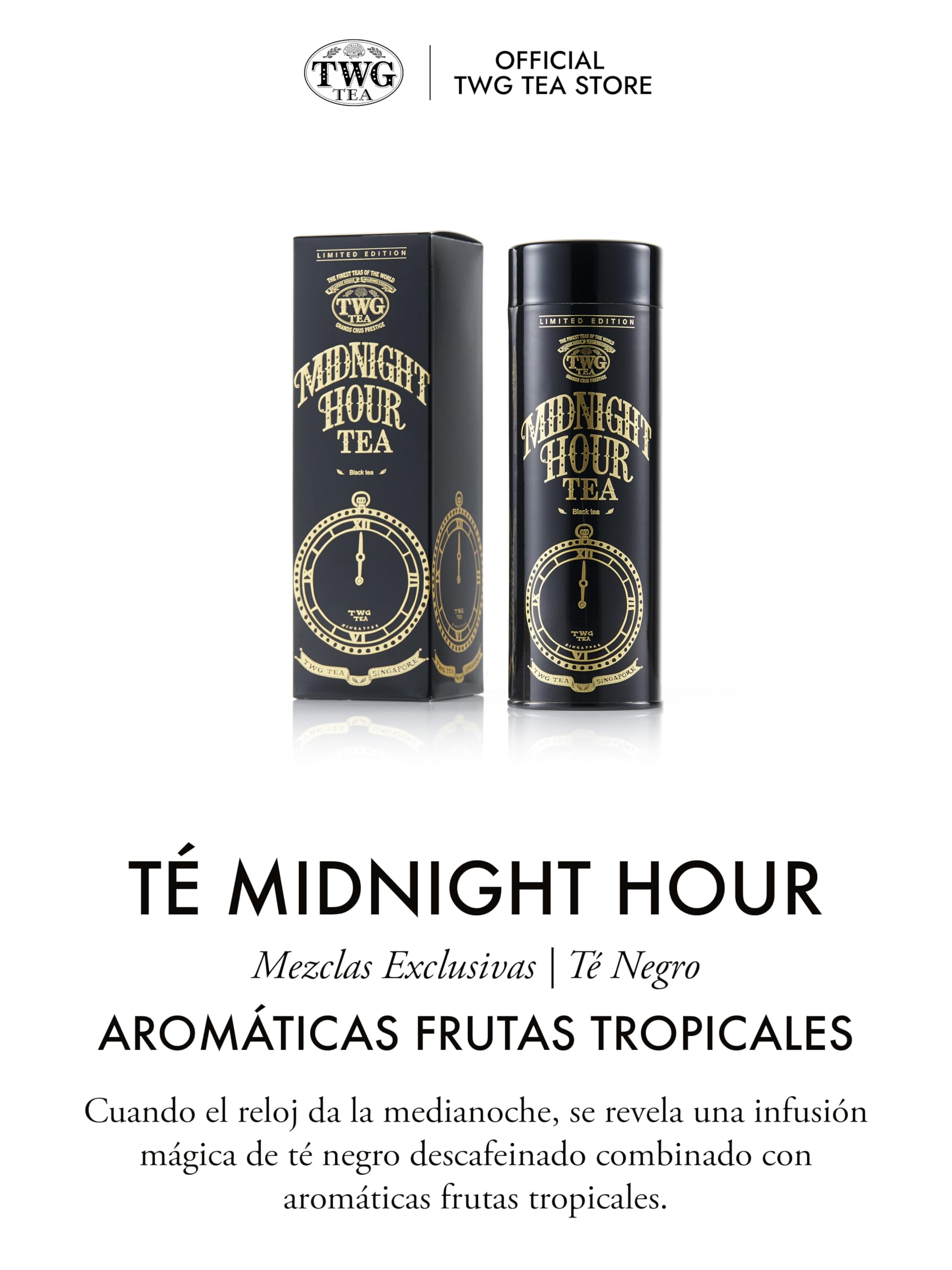 TWG Tea | Midnight Hour Tea | Té Negro | Limoncillo y Frutas